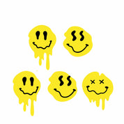 Drip Smileys – All-over transfervel
