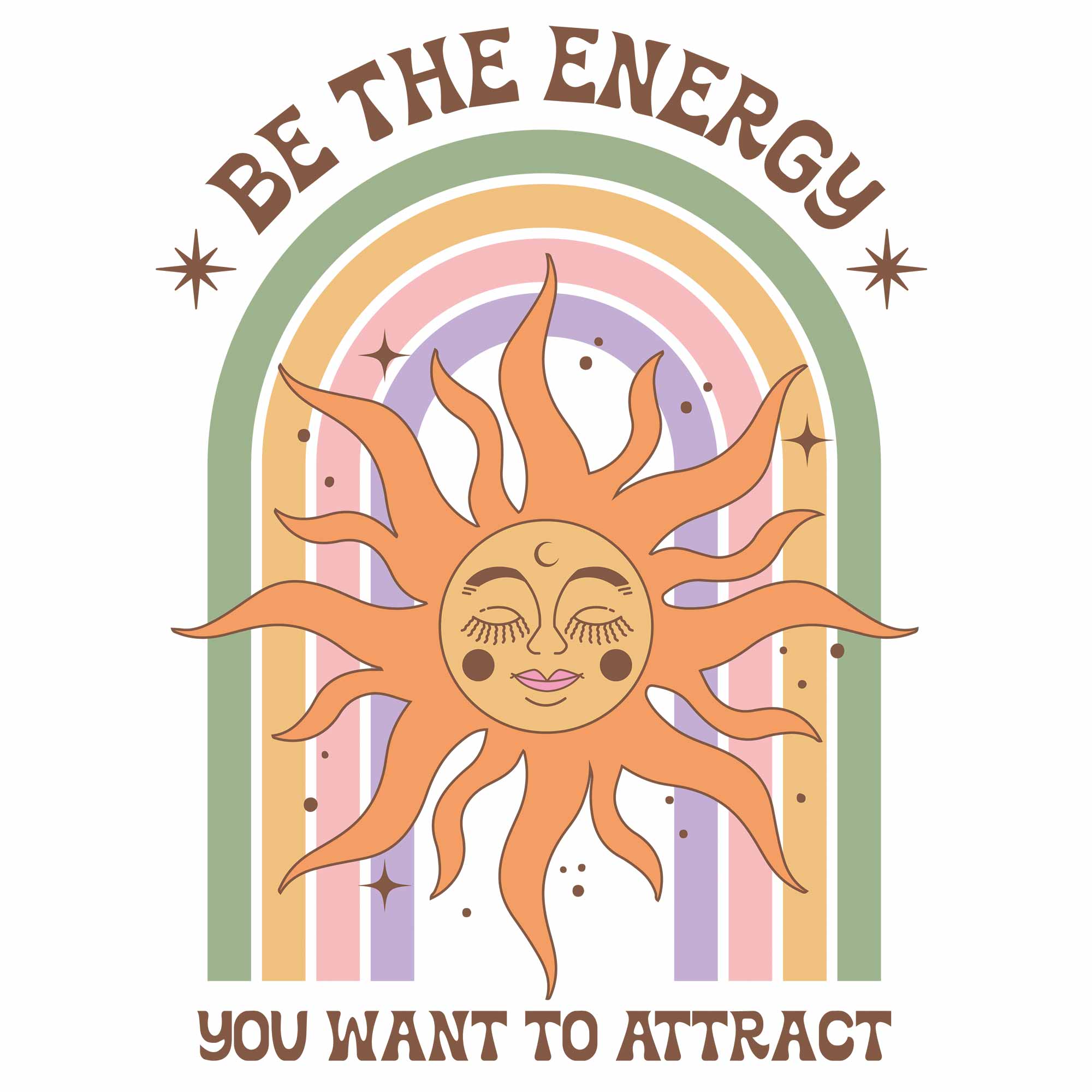 Be the Energy - Celestial – Strijktransfer