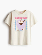 Espresso Martini – Cocktail Club – Strijktransfer – op een T-shirt