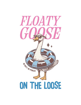 Floaty Goose – Summer Goose Club – Strijktransfer