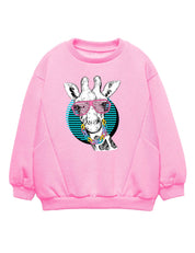 Giraffe - 90's Animals – Strijktransfers – op een trui