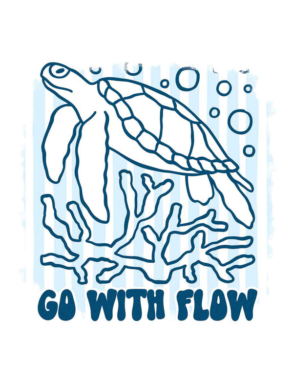 Go With Flow - Saltwater Stories – Strijktransfer