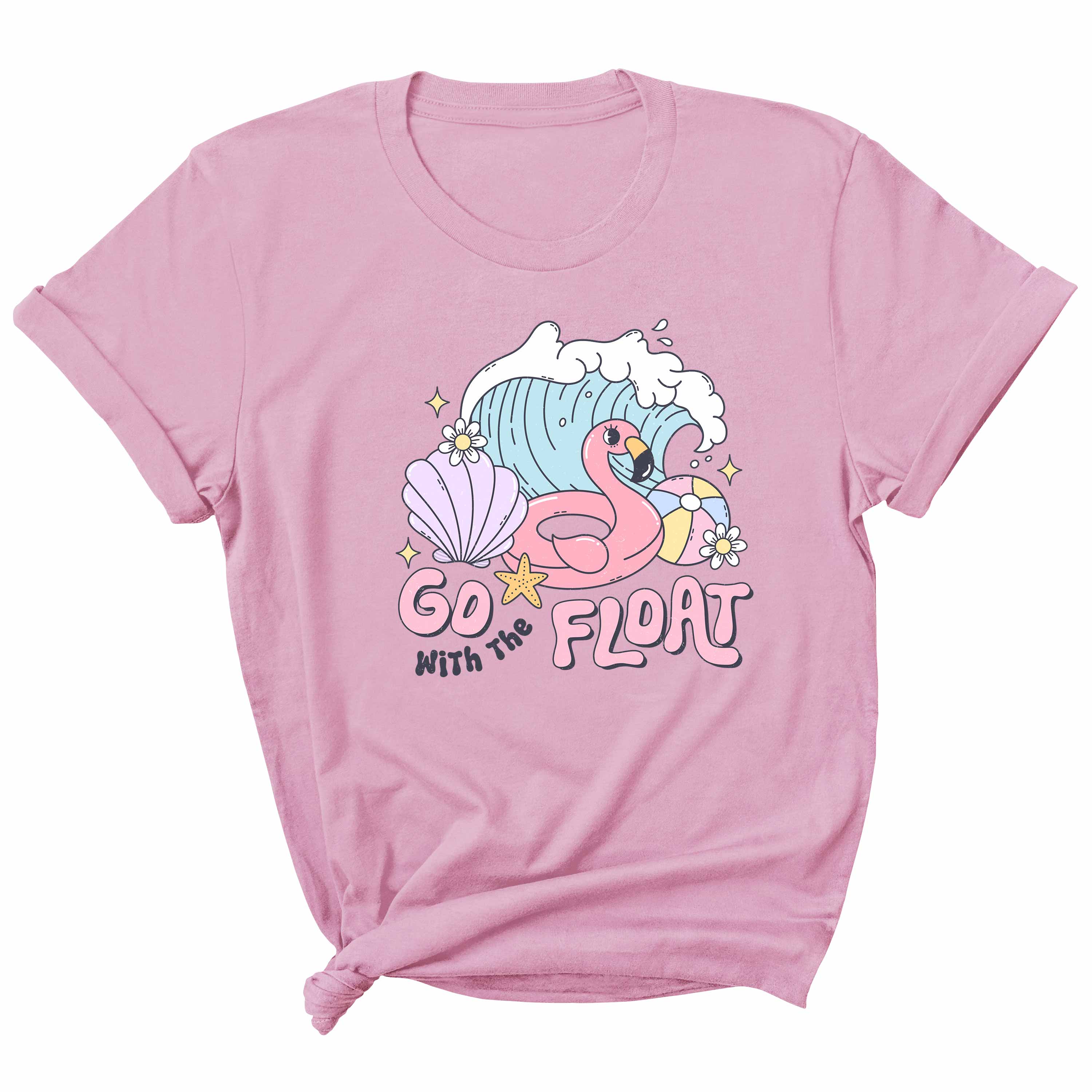 Go with the Float - Pink Summer – Strijktransfer