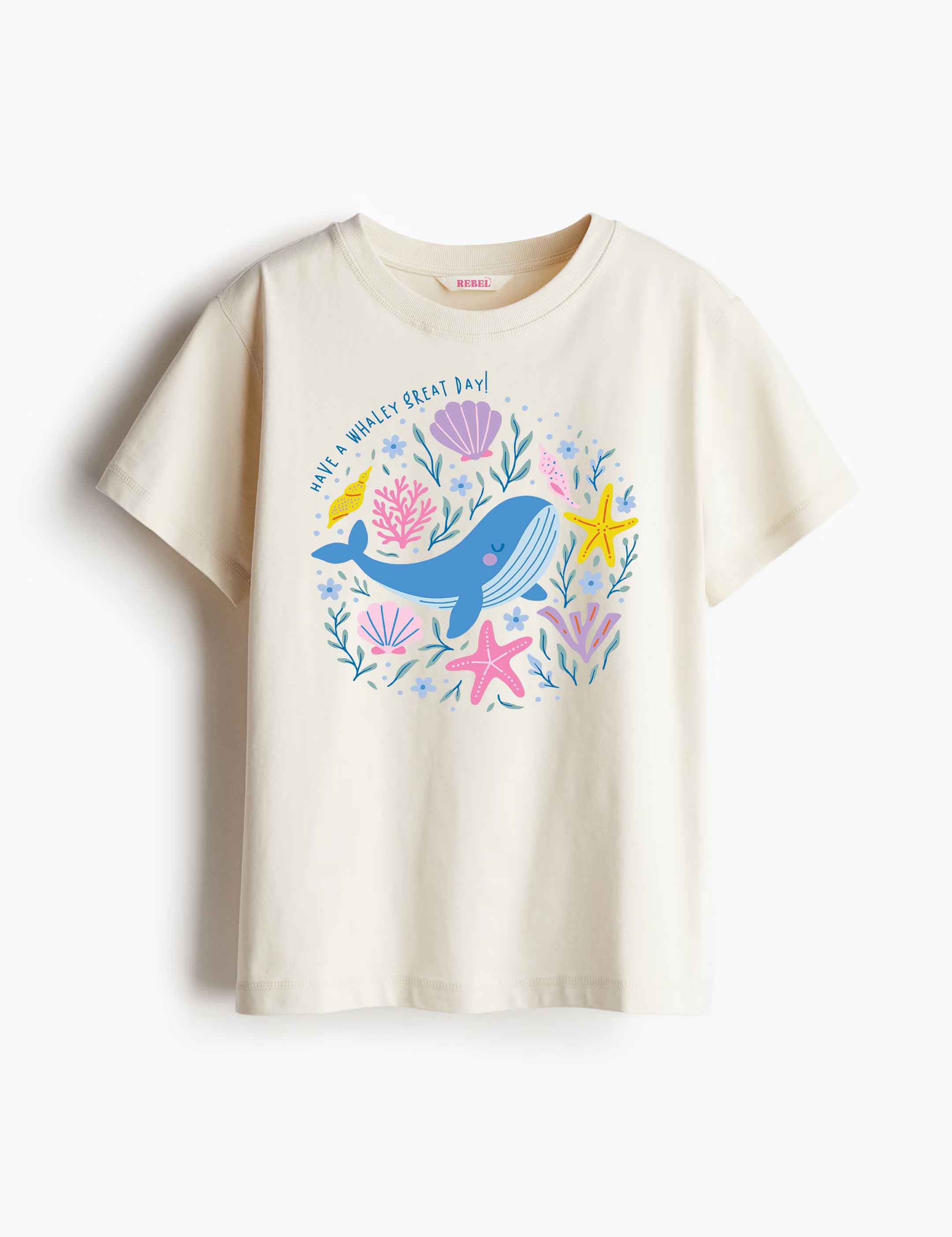 Have a Whaley Great Day - Ocean Dreamers – Strijktransfer – op een T-shirt