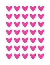 Hearts Pink Punch – All-over transfervel
