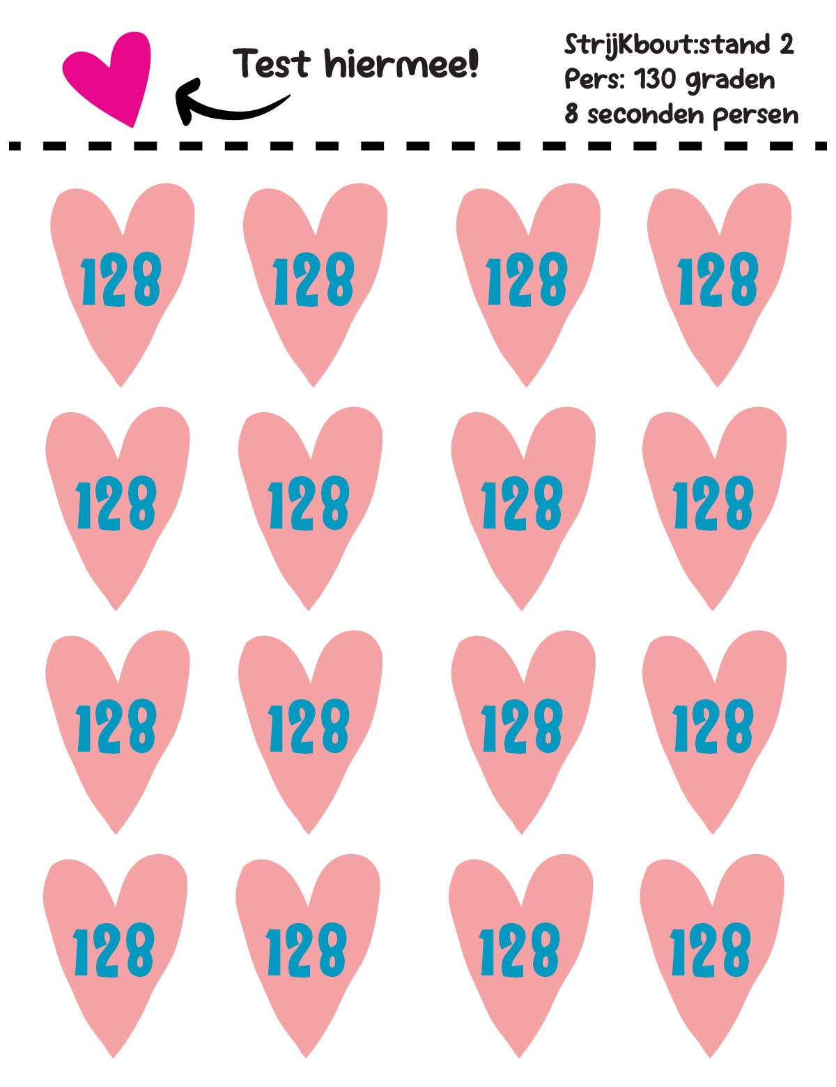 Hearts Pink - Carousel Clash – Maatlabels