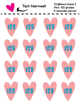 Hearts Pink - Carousel Clash – Maatlabels