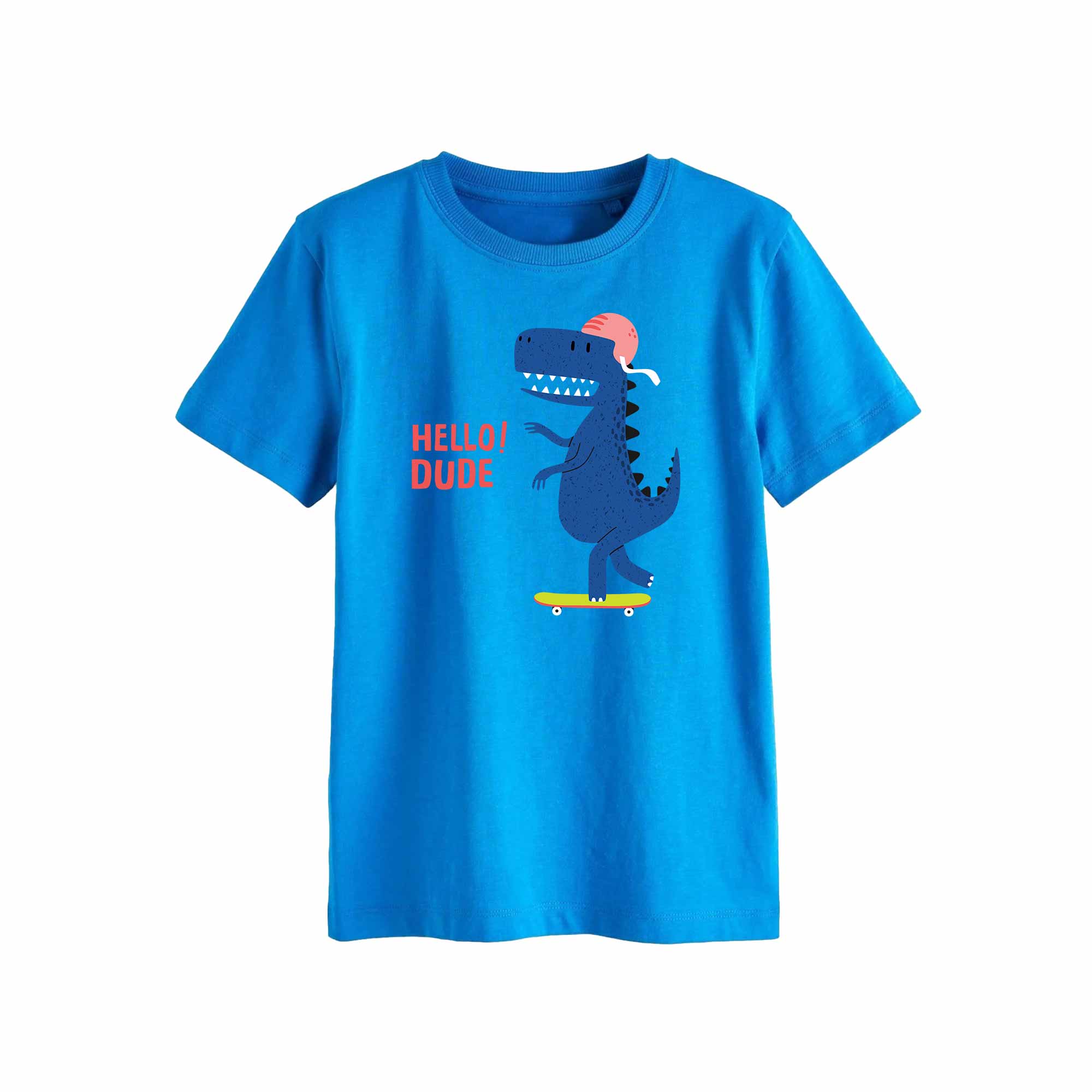 Hello Dude Blue Dino – Strijktransfers