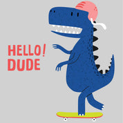Hello Dude Blue Dino – Strijktransfers