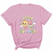 Hello Summer - Pink Summer – Strijktransfer