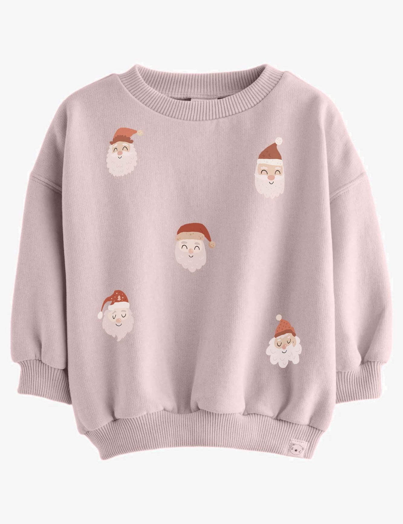 Kerstmannen – All-over transfervel – op een trui