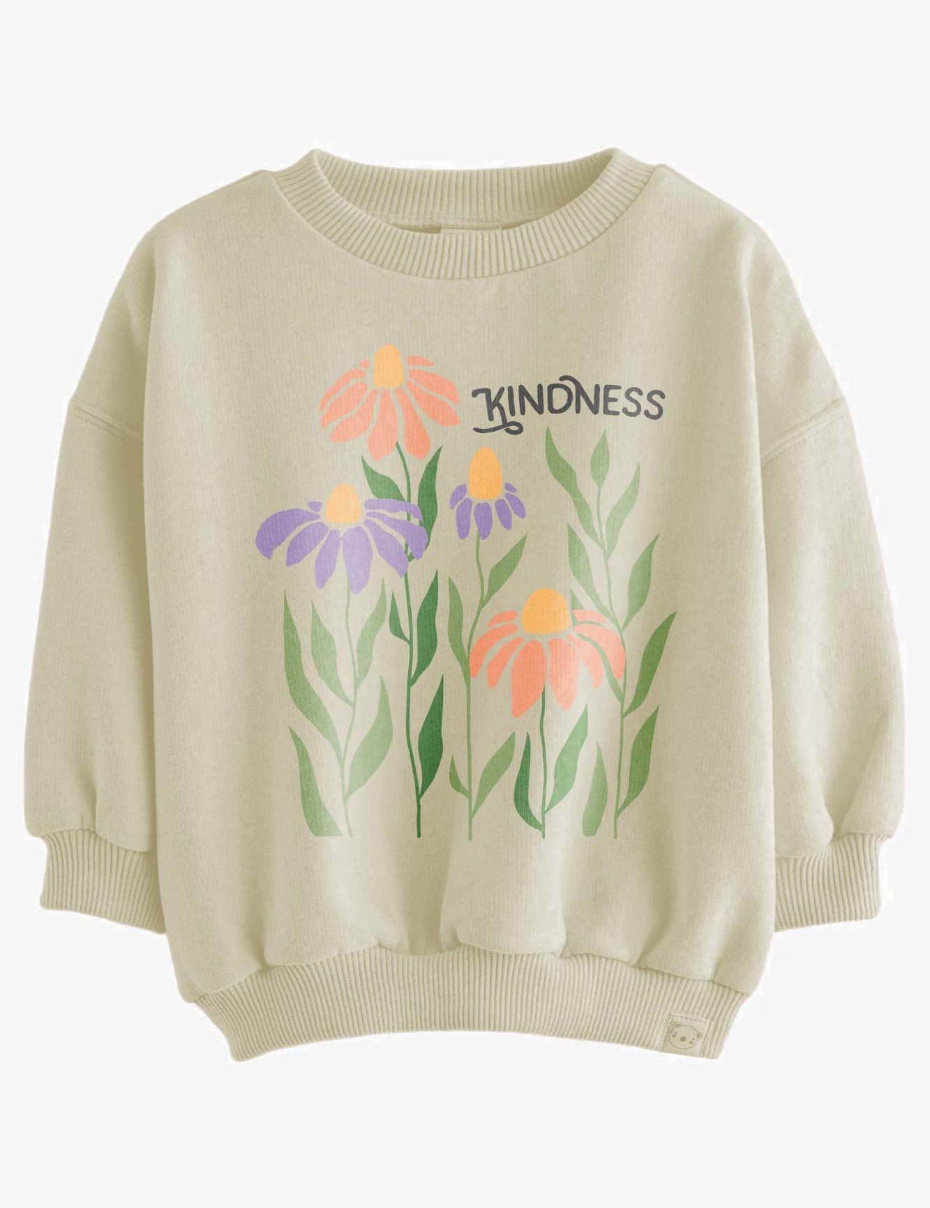Kindness - Flower – Strijktransfer – op een trui
