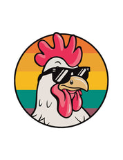Cool Rooster DTF-strijktransfer uit Odd Friends
