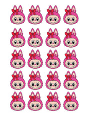 Labubu Pink Punch – All-over transfervel