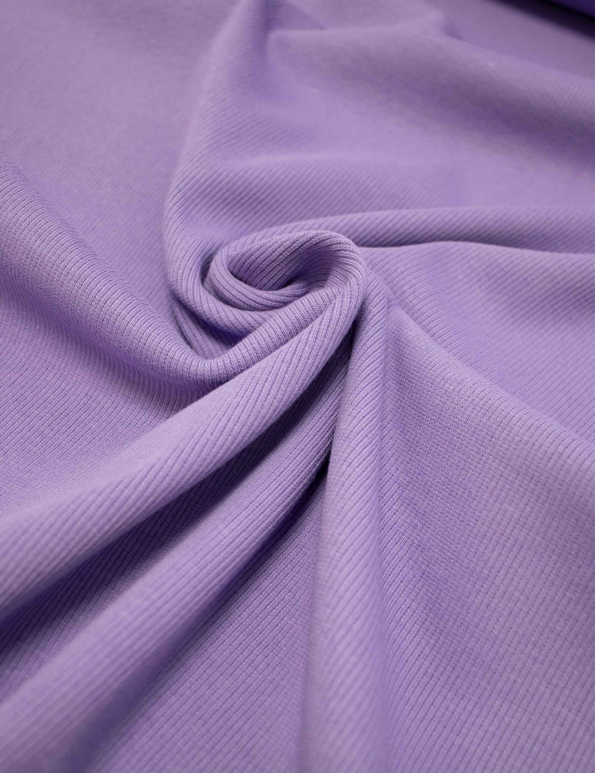 Lavender Purple | 2×1 ribbing | 125 cm wide