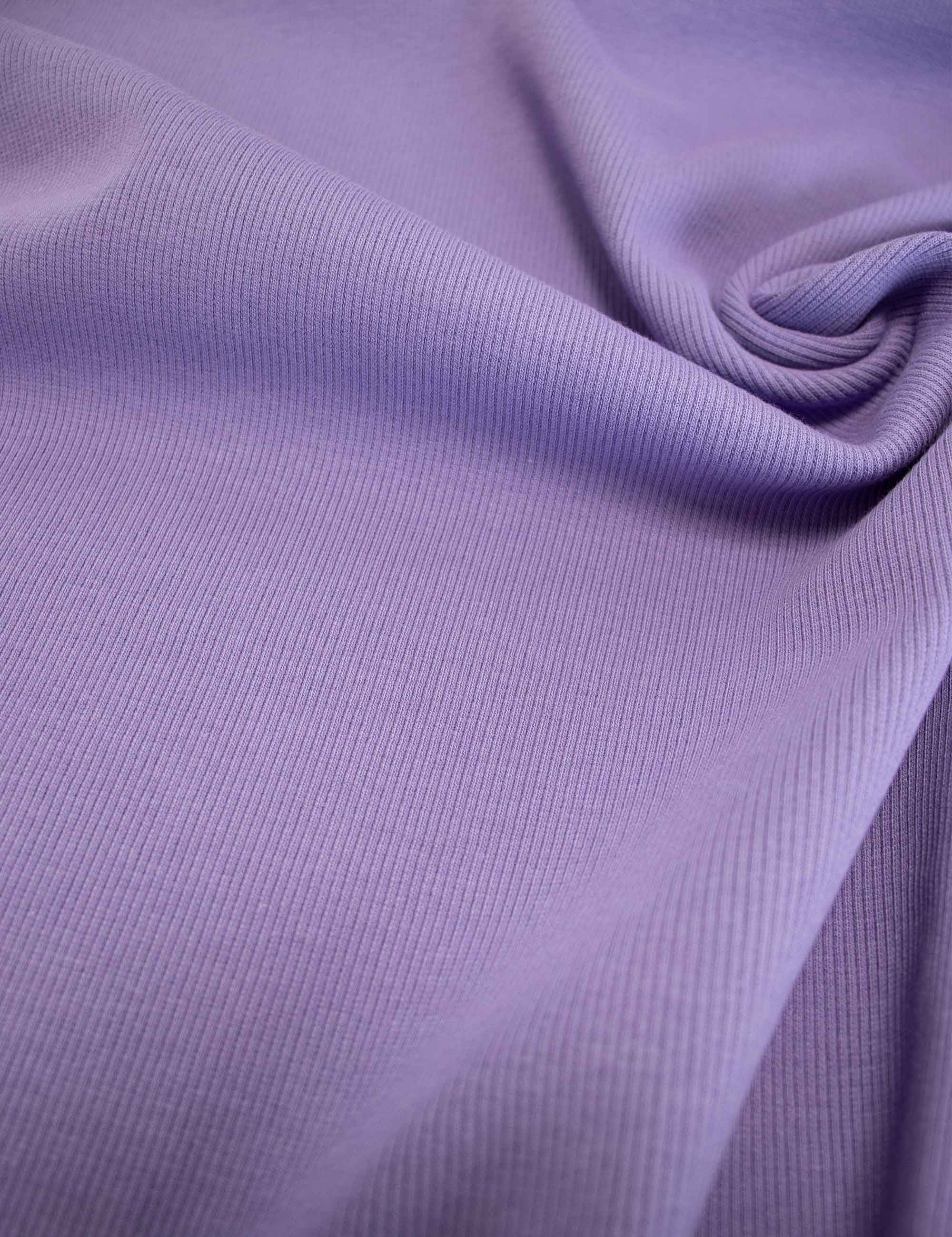 Lavender Purple | 2×1 ribbing | 125 cm wide