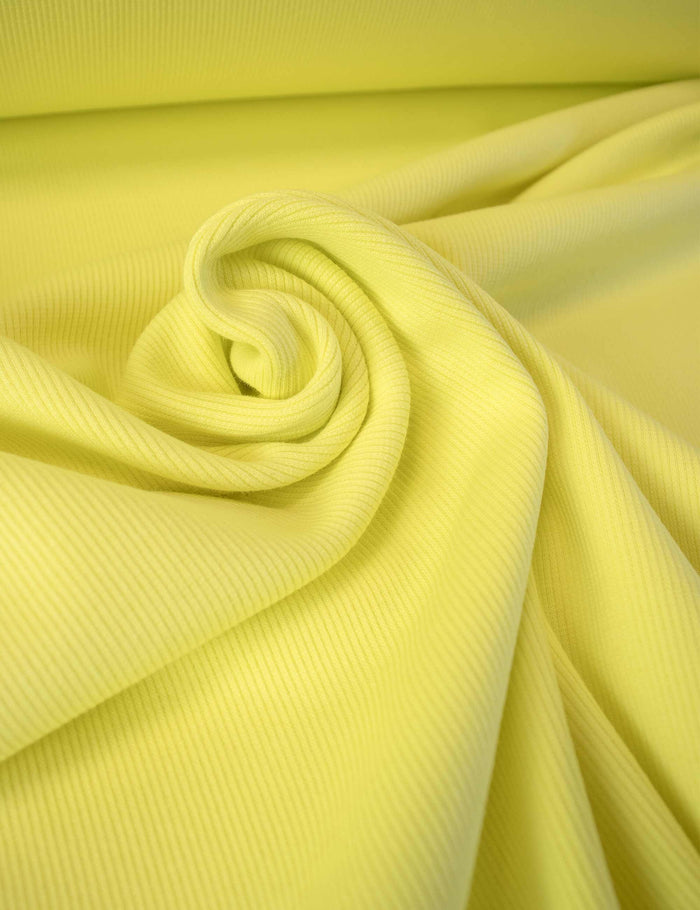 Lemon Haze | 2×1 ribbing | 125 cm wide