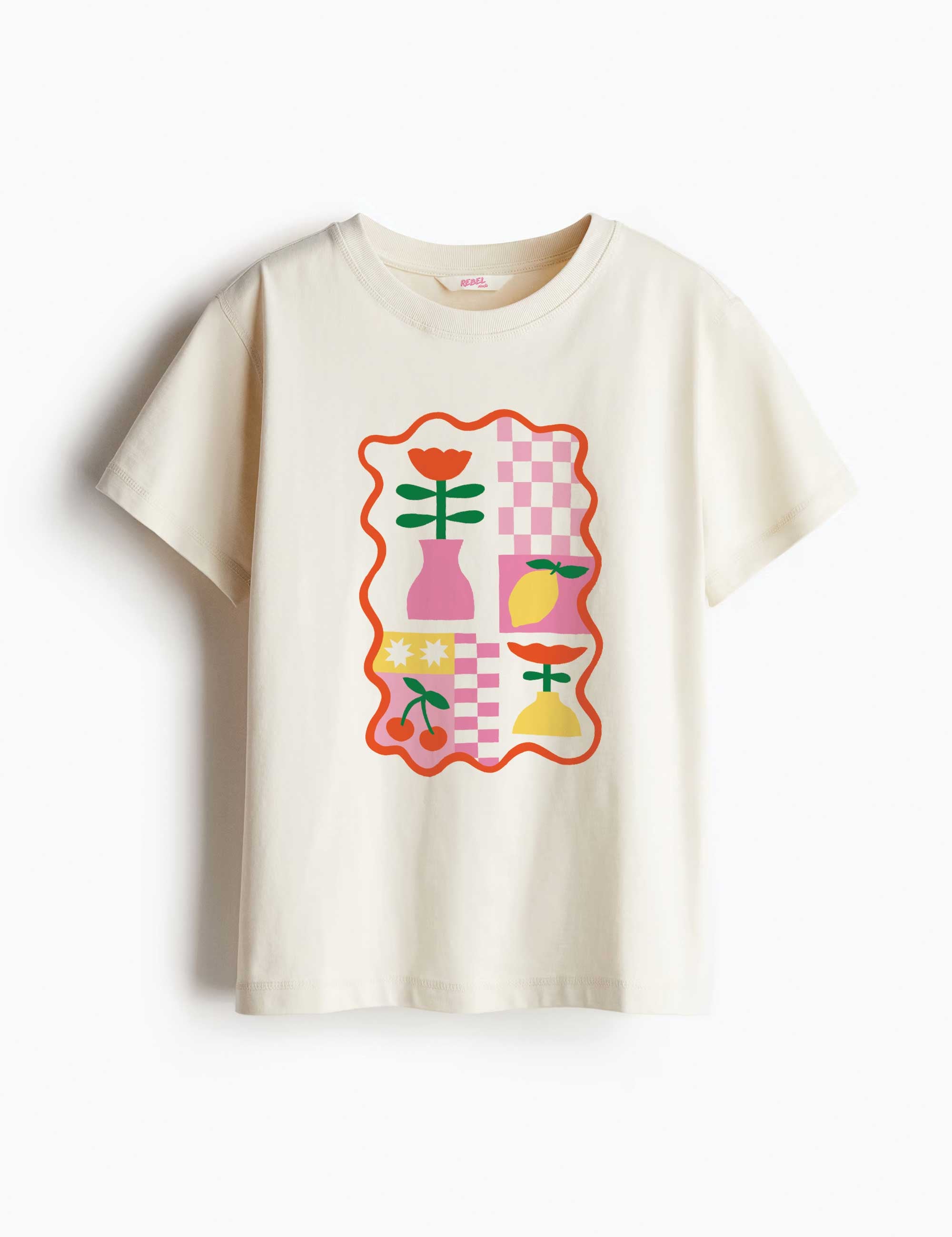 Lemon Patch - Juicy Summer Club – Strijktransfer – op een T-shirt