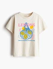 Lemons – Fruit Parade – Strijktransfer – op een T-shirt