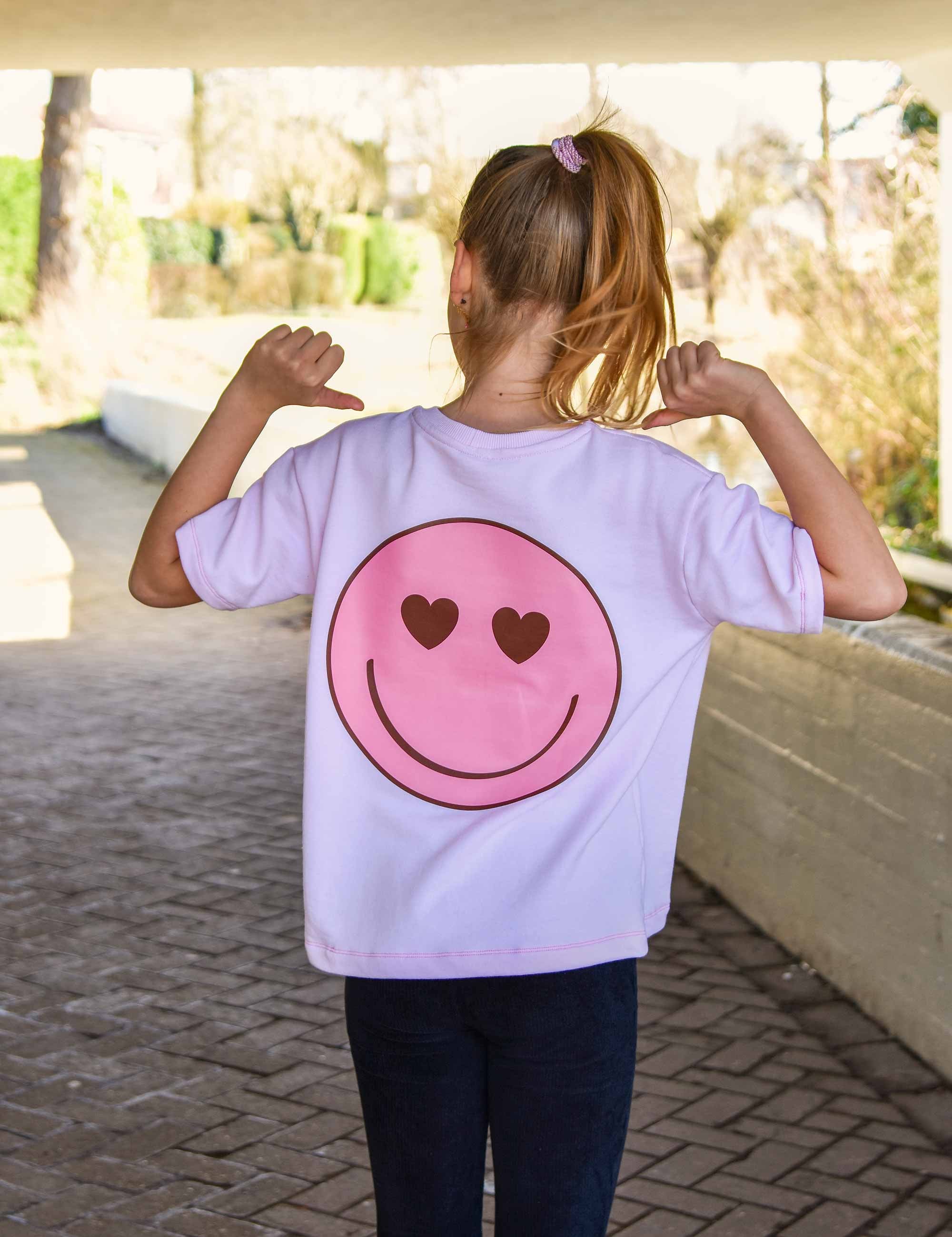 Smiley Pink – Strijktransfer