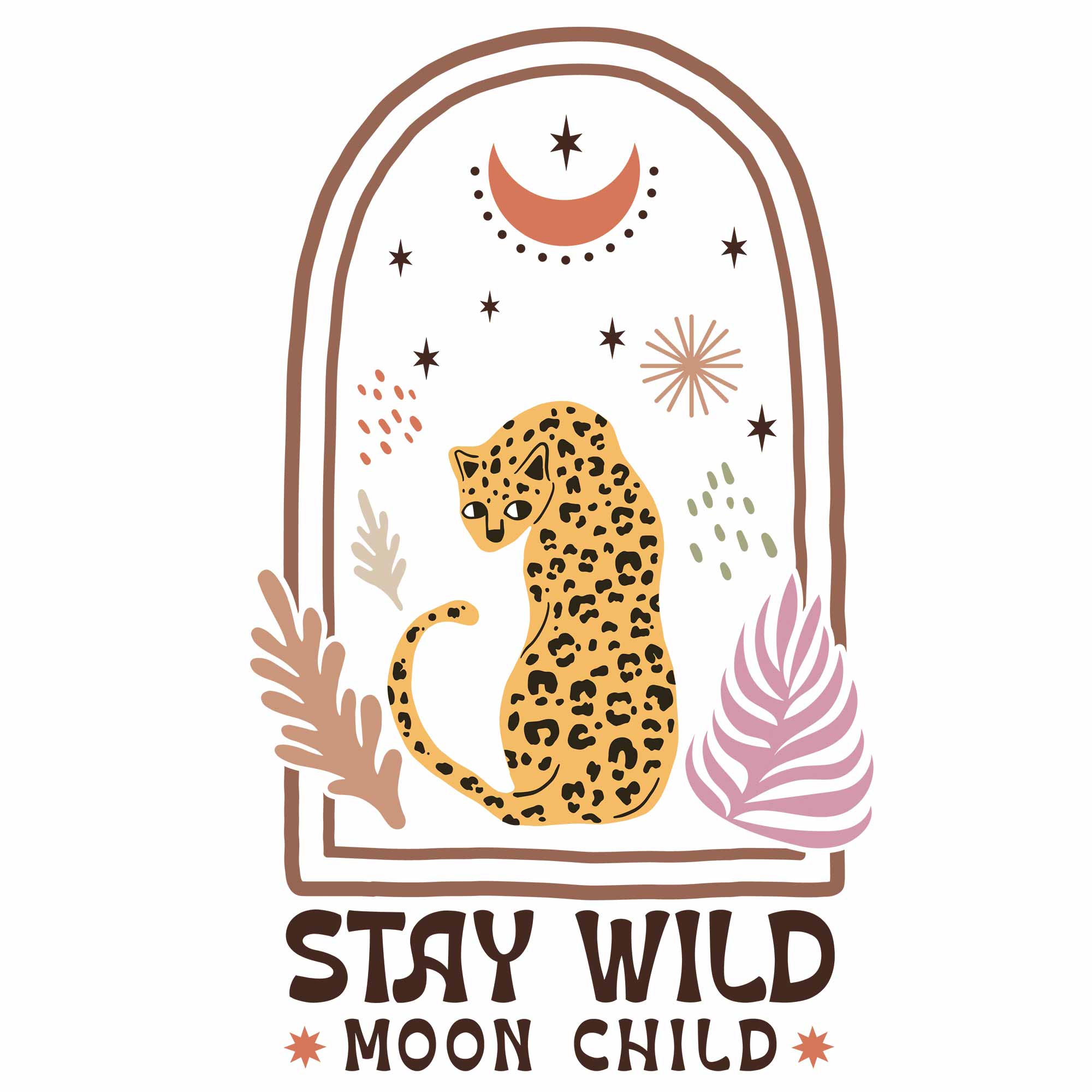 Moon Child - Boho Fall – Strijktransfer