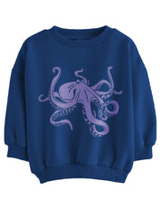 Inky Octopus – Strijktransfer – op een trui