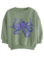 Inky Octopus – Strijktransfer – op een trui