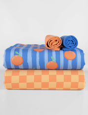 Orangetini Bold Blue | Jersey | 170 cm wide