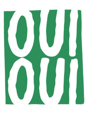 OUI OUI - Hand Drawn – Strijktransfer