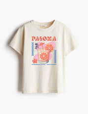 Paloma – Cocktail Club – Strijktransfer – op een T-shirt