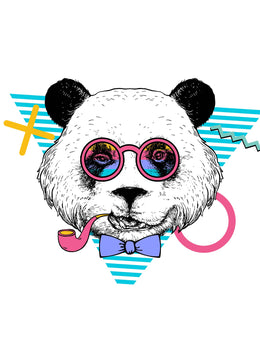 Panda - 90's Animals – Strijktransfers