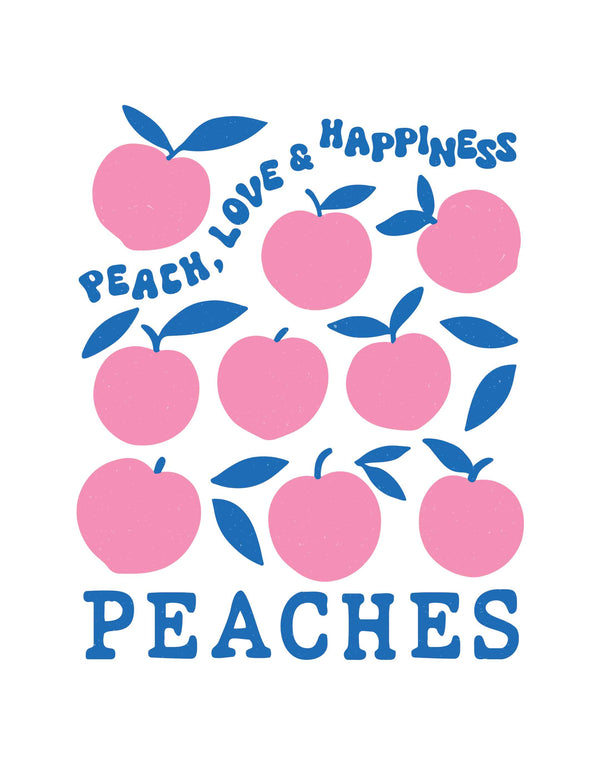 Peaches – Fruit Parade – Strijktransfer