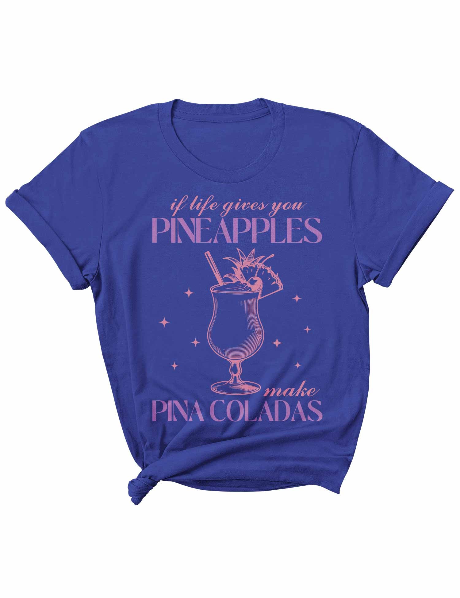 Pina Coladas - Summer Cocktails – Strijktransfer – op een T-shirt