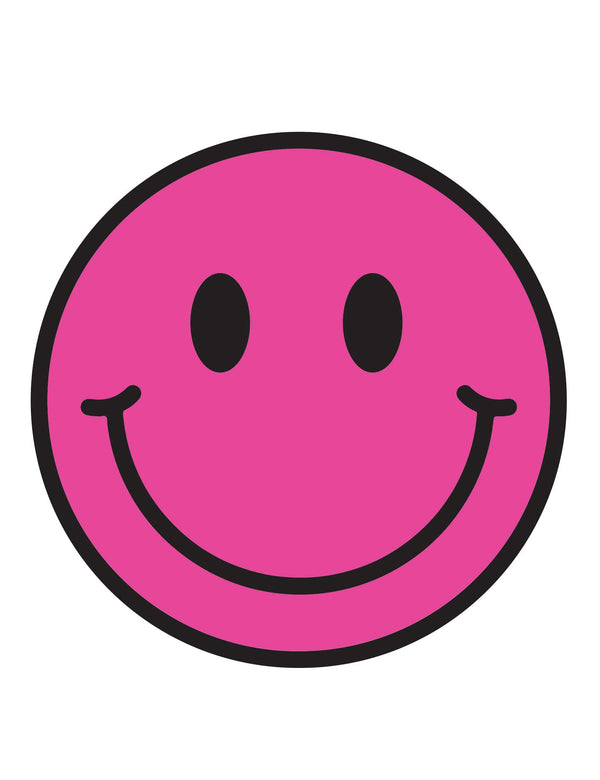 Pink Punch Smiley – Strijktransfers