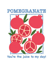 Pomegranate – Fruit Parade – Strijktransfer