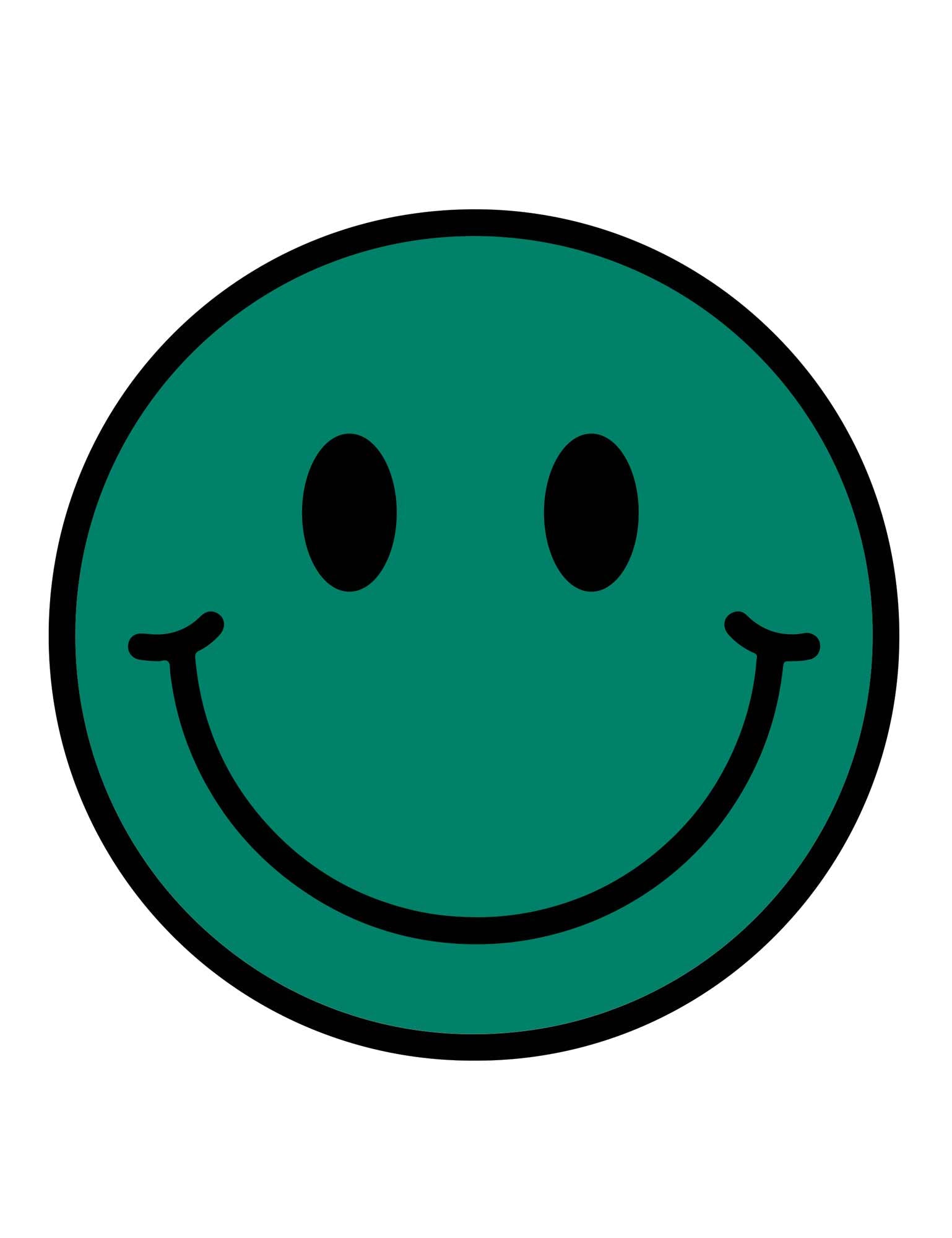 Power Green Smiley – Strijktransfers