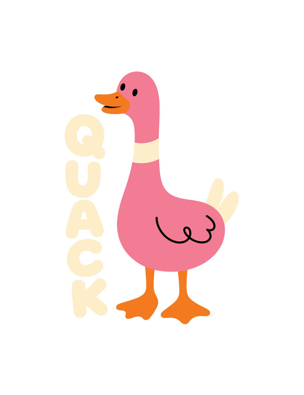 Quack Cutie DTF-strijktransfer uit Odd Friends