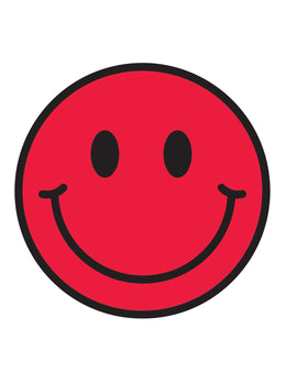Rebel Red Smiley – Strijktransfers
