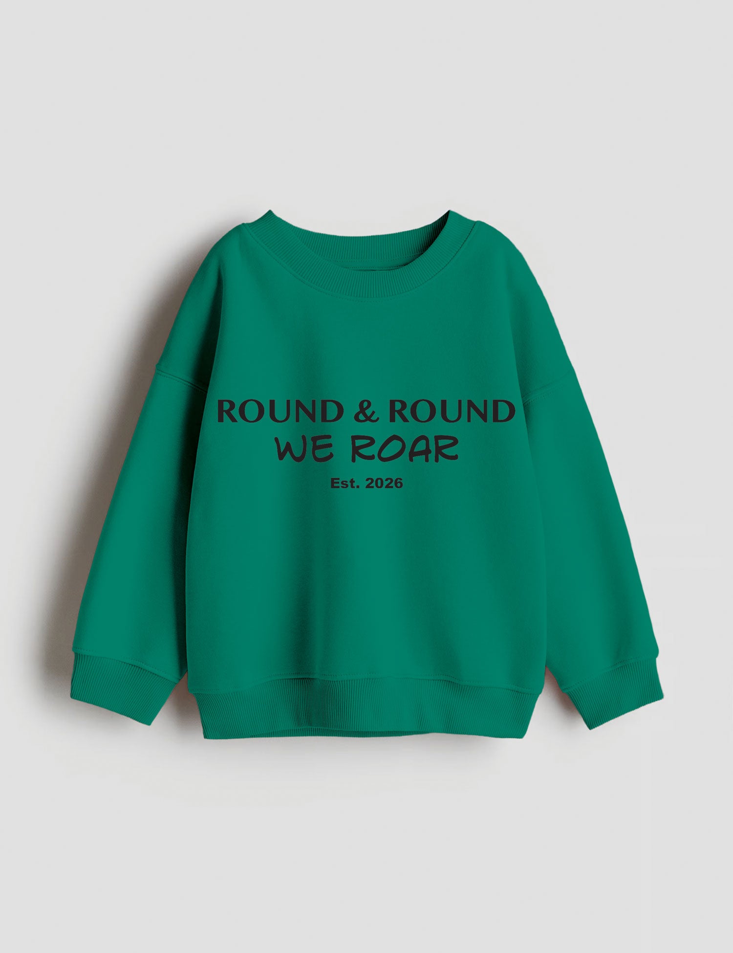 Round & Round We Roar – Strijktransfer