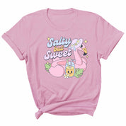 Salty But Sweet - Pink Summer – Strijktransfer