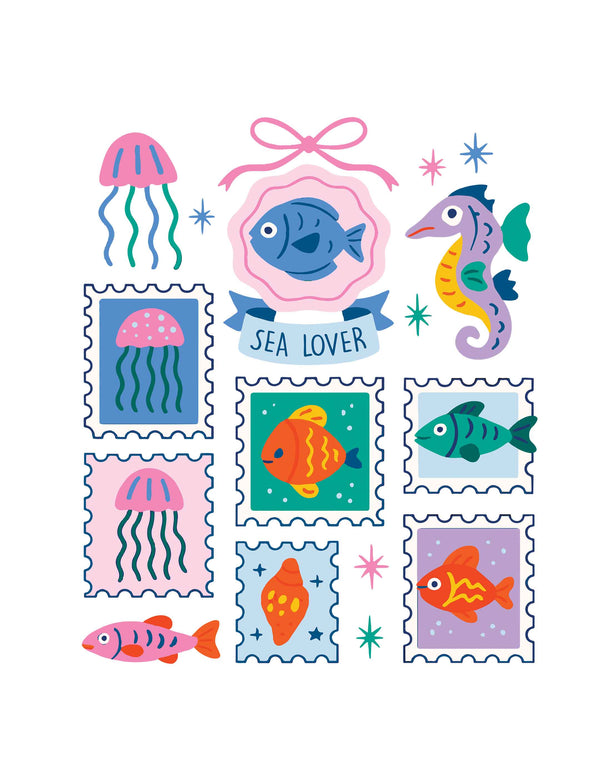 Sea Lover - Ocean Dreamers – Strijktransfer