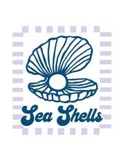 Sea Shells - Saltwater Stories – Strijktransfer