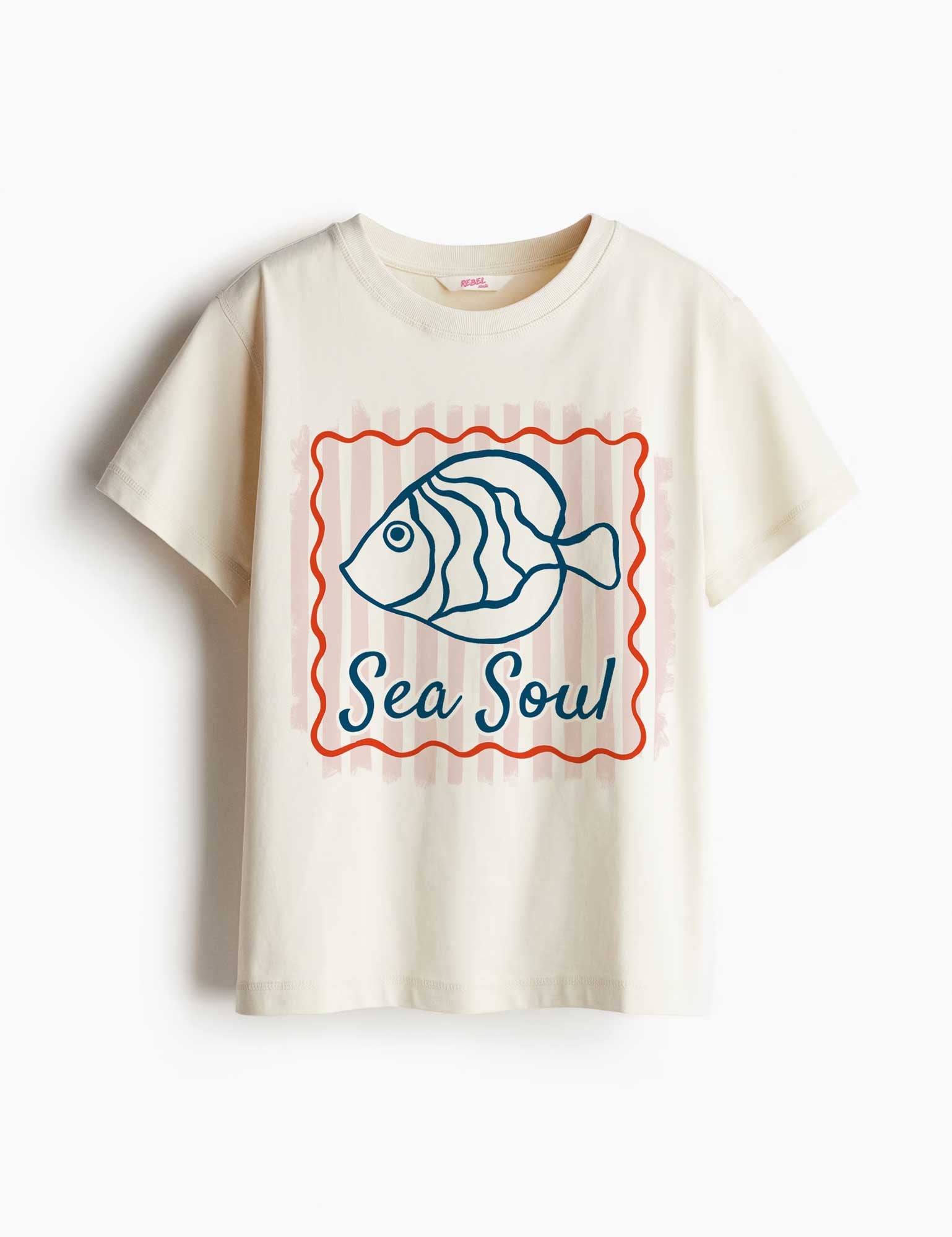 Sea Soul - Saltwater Stories – Strijktransfer – op een T-shirt