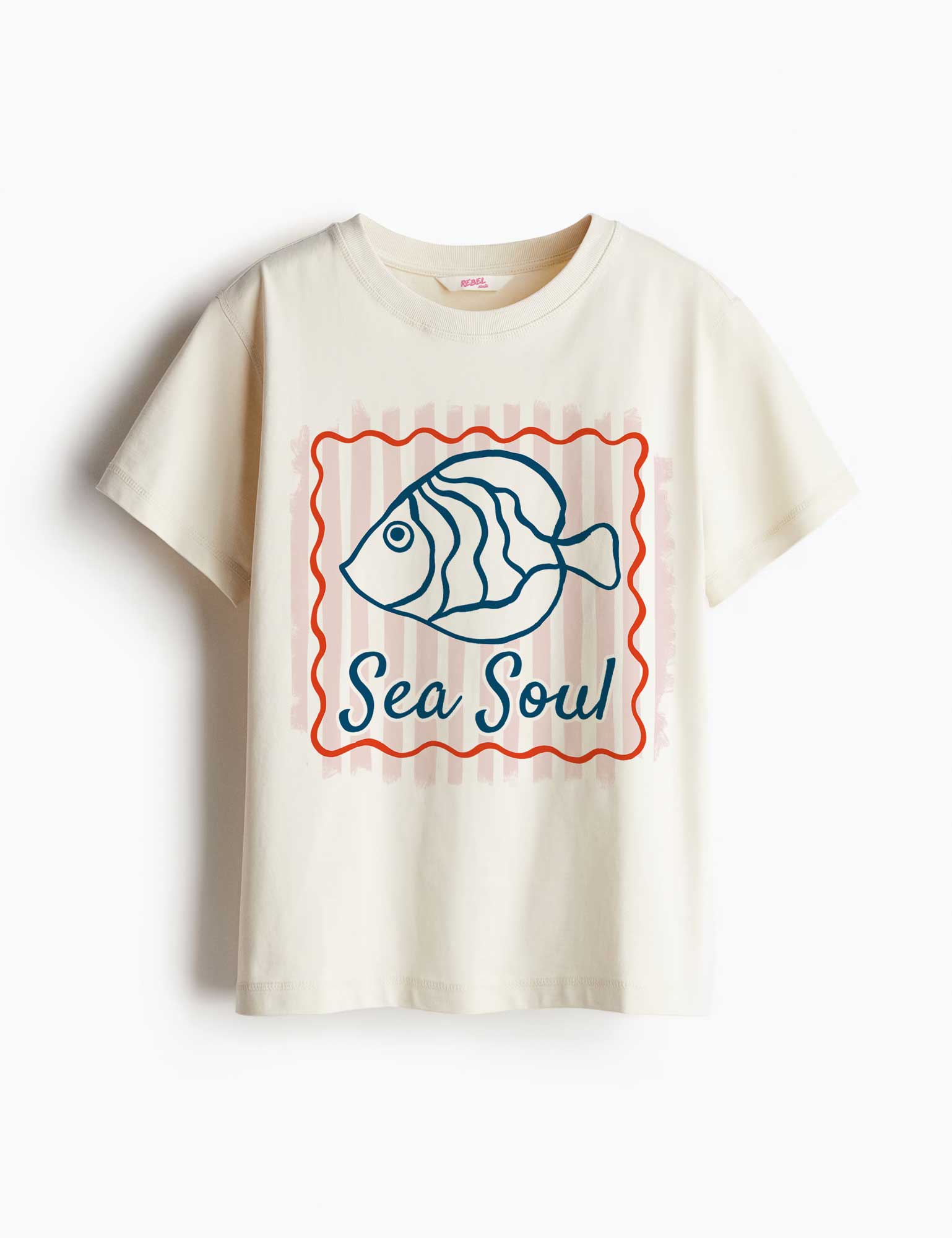 Sea Soul - Saltwater Stories – Strijktransfer – op een T-shirt
