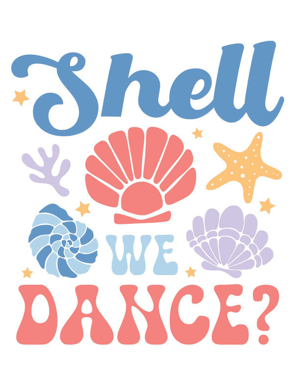 Shell We Dance - Salt & Sun Club – Strijktransfer