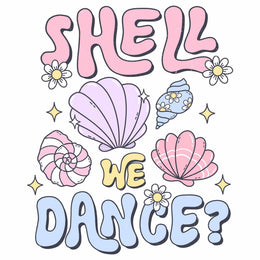 Shell we Dance - Pink Summer – Strijktransfer