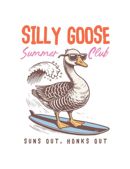 Silly Goose – Summer Goose Club – Strijktransfer