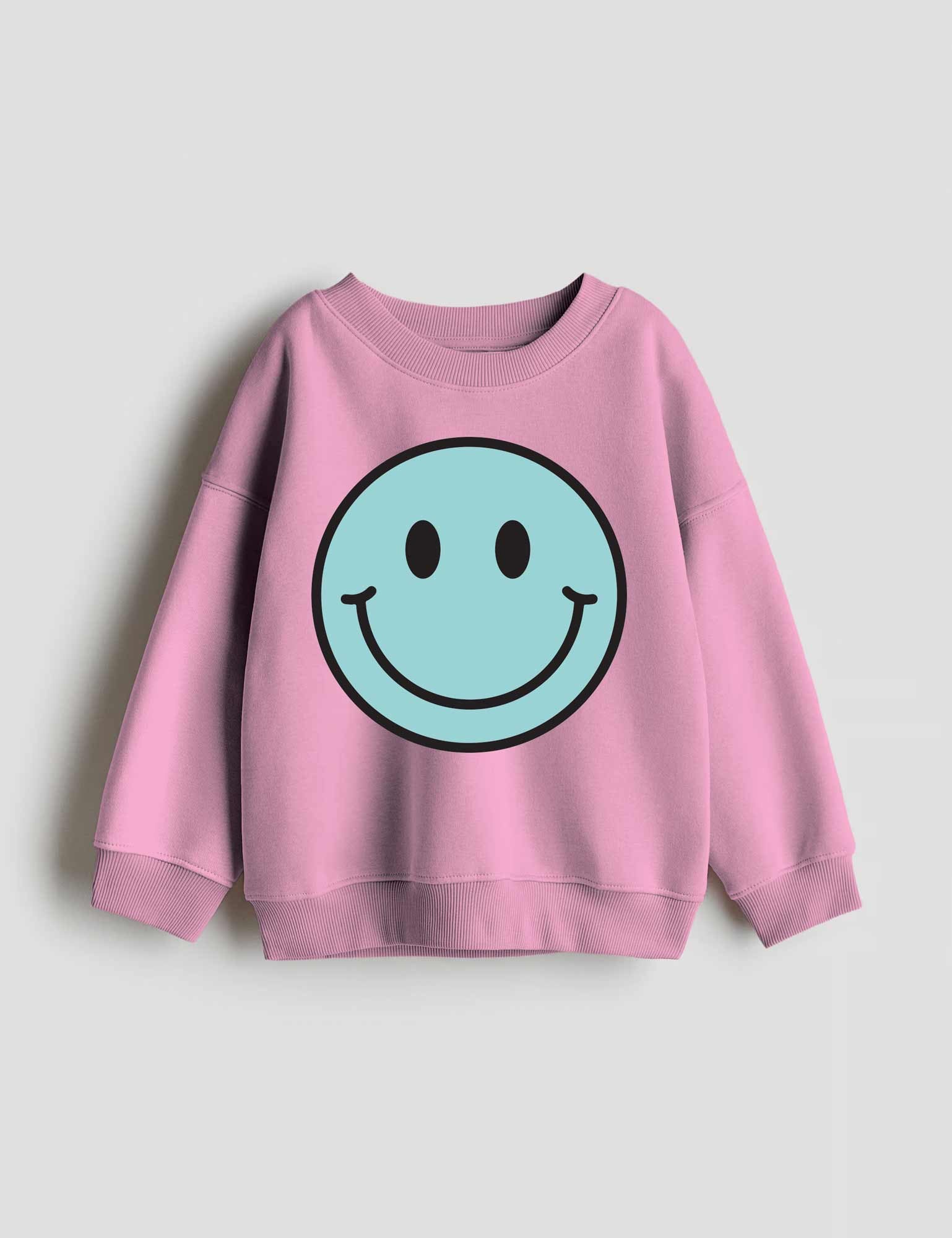 Aqua Island Smiley – Strijktransfers – op een trui