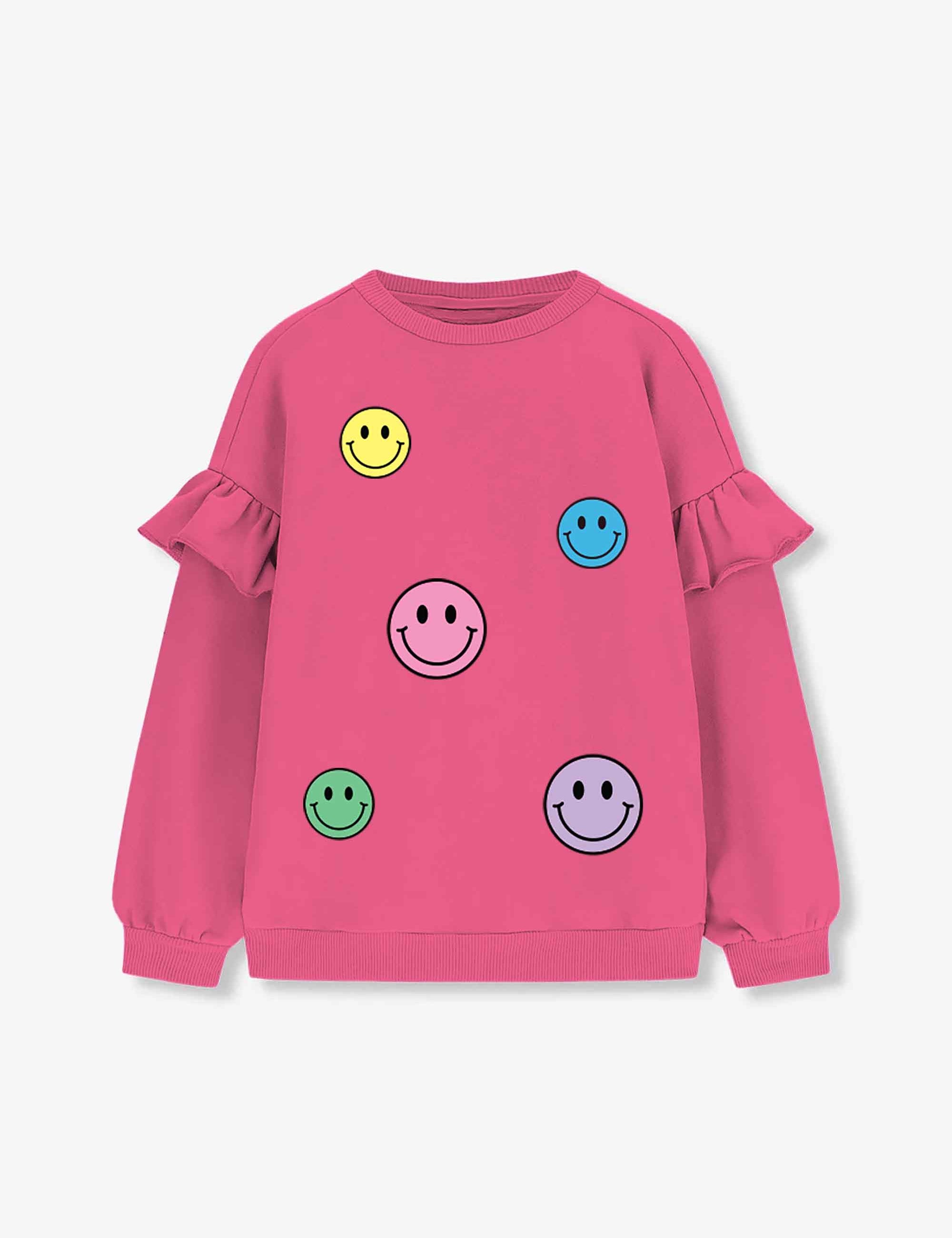 Smilies – Strijktransfer – op een trui