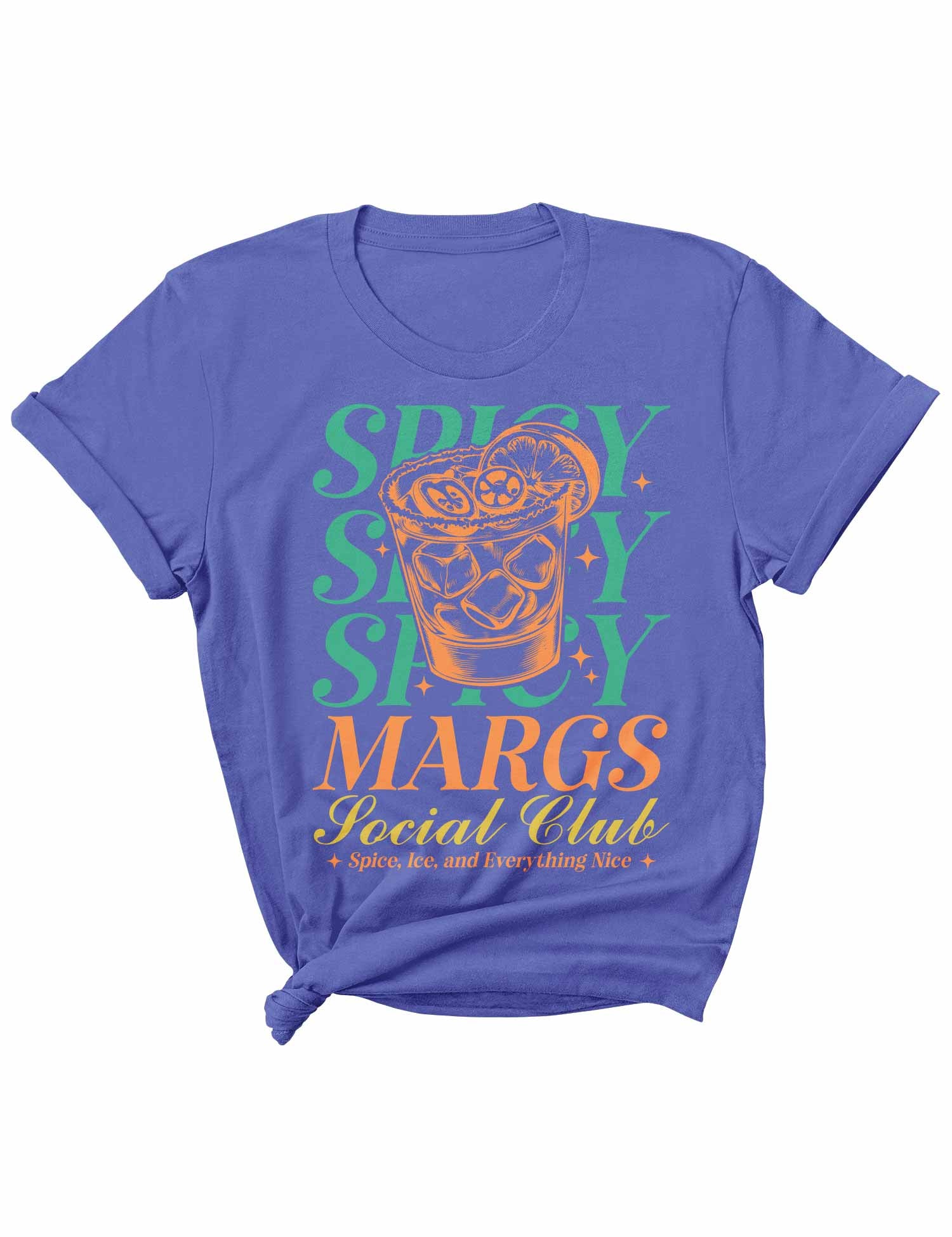 Spicy Margs - Summer Cocktails – Strijktransfer – op een T-shirt